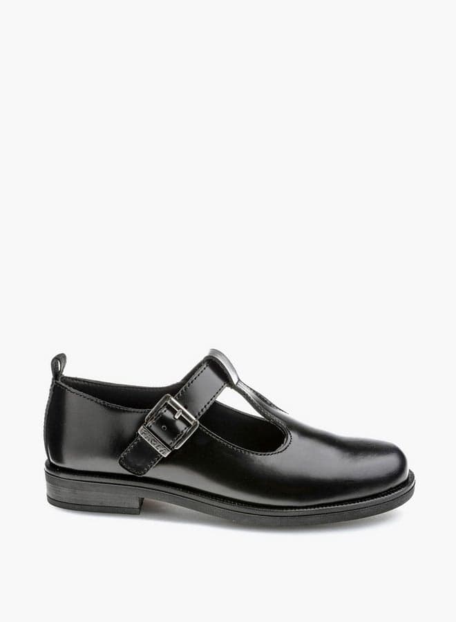 Elegant Girls' School Ballerina Shoes 878911 - Versatile Black - Image 1