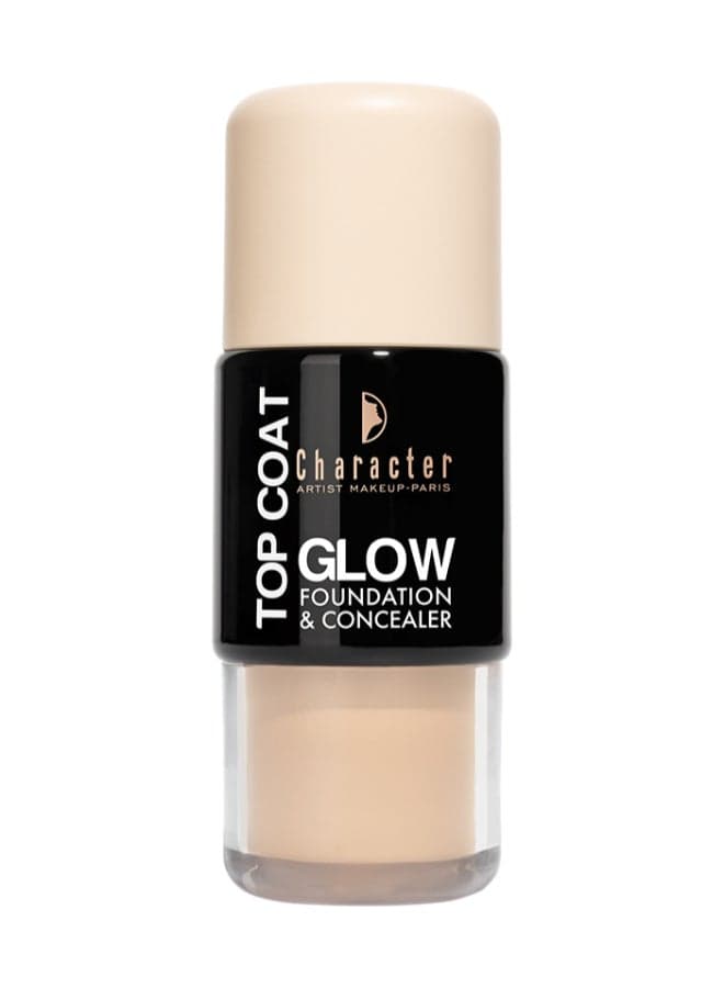 Character Top Coat Glow Foundation & Concealer Gfc001 - Image 1