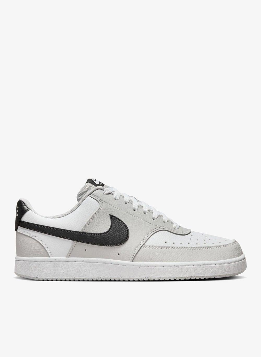 Men's Court Vision Low Top Grey Sneakers - Image 1