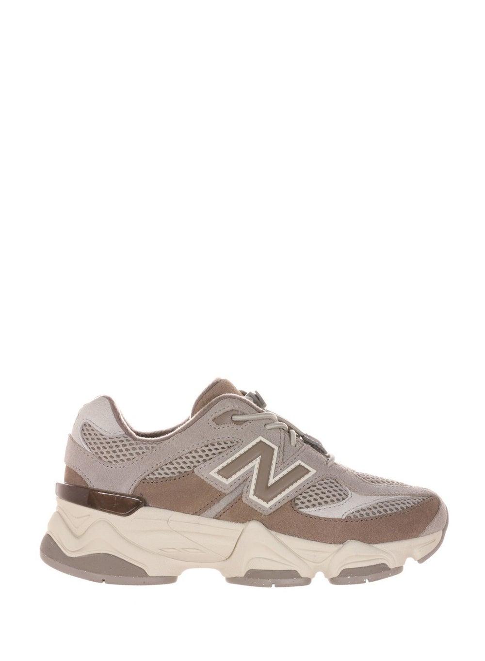9060 Mushroom-Toned Lifestyle Sneakers for Boys - Image 1
