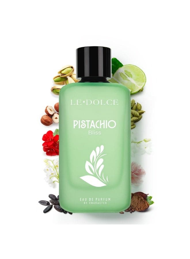 Le Dolce Pistachio Bliss Eau De Parfum - Lush Mango 100ML - Image 1