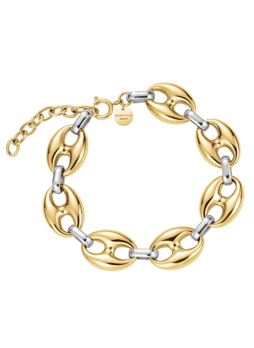 RoseField JBCDD-J1053 Coffee Bean Duotone Bracelet for Women - Image 1