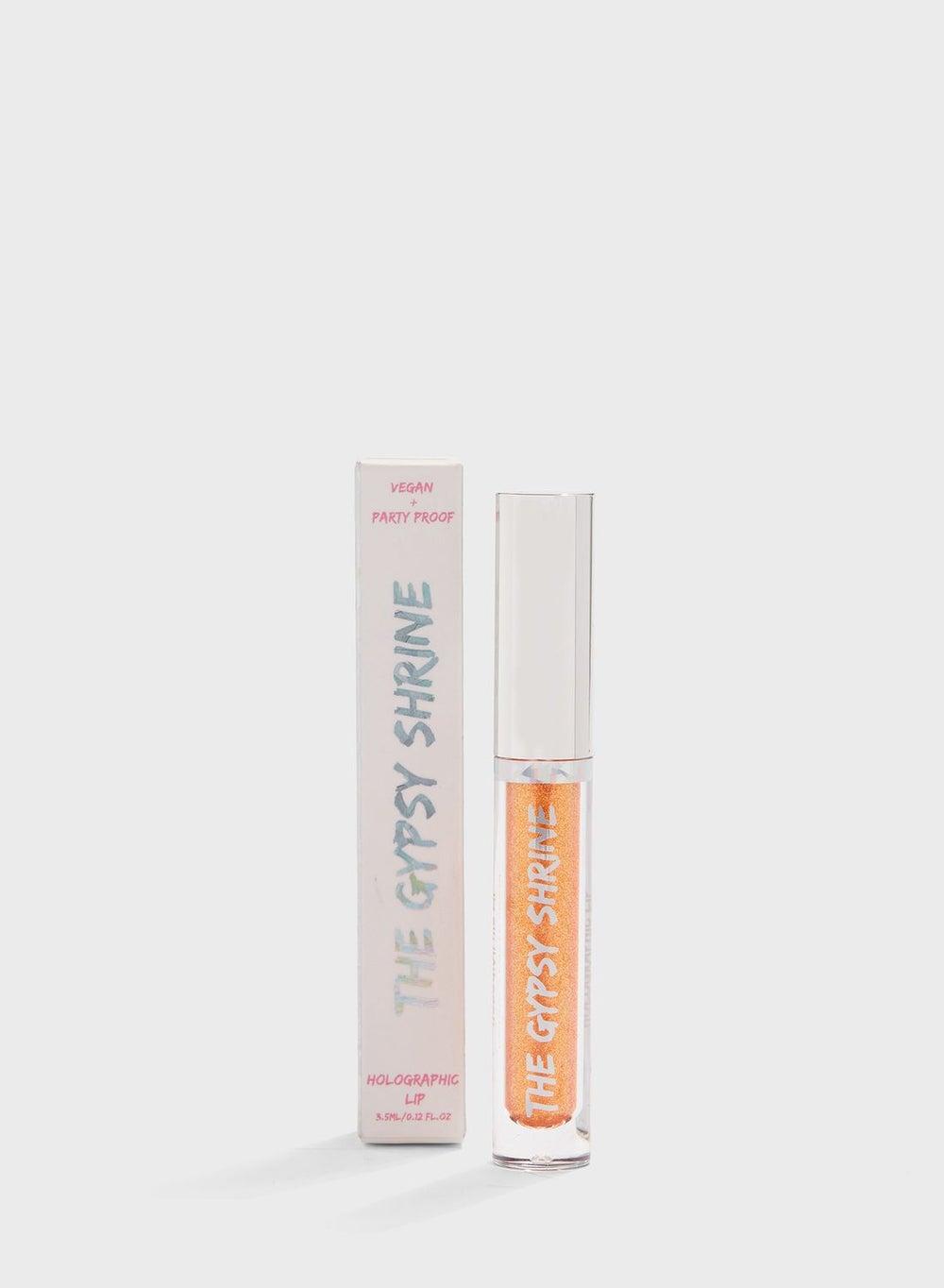 Hot Spark Holographic Lip Topper – Multi-Use Shimmer - Image 1