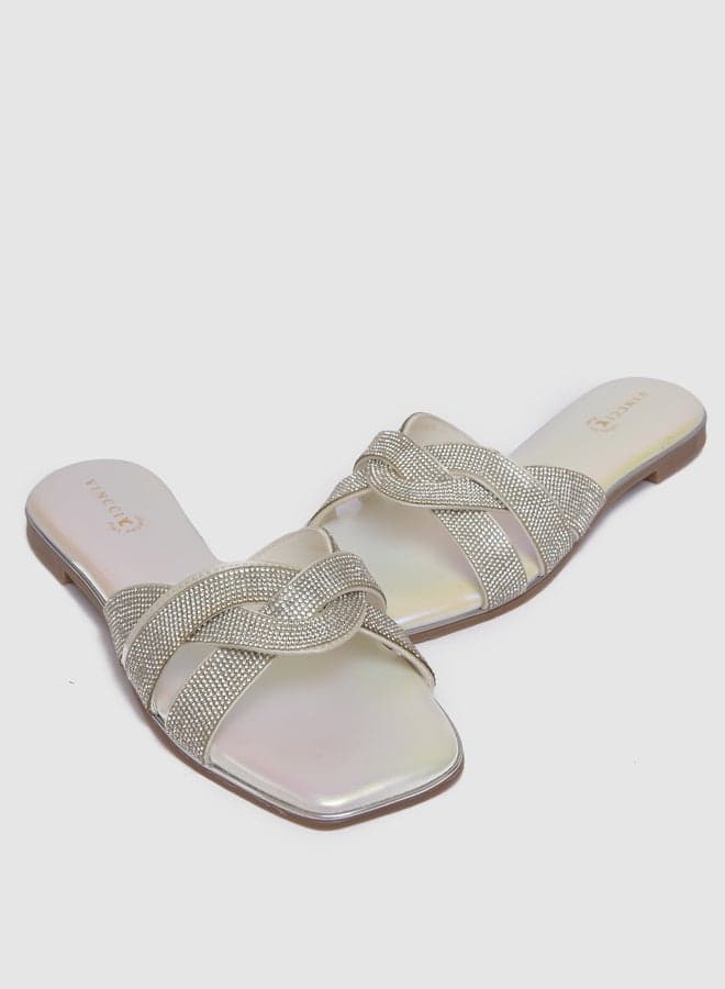 Elegant Flat Sandal 2404 - Effortless Style for Her - Image 1