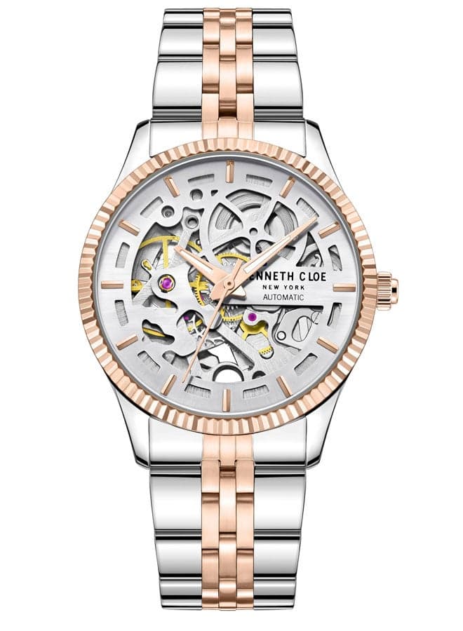 Kenneth Cole NY 34.5mm Elegant Two-Tone Women's Automatic Watch - Image 1