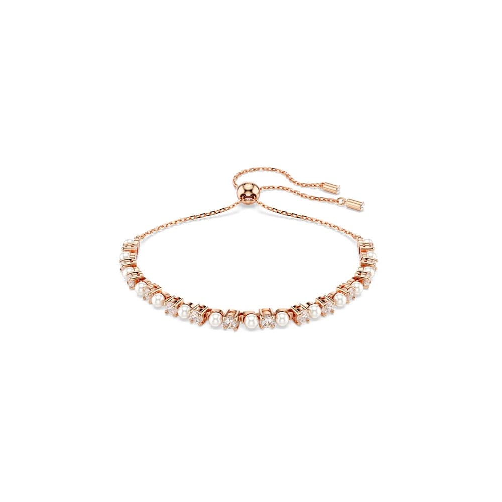 SWAROVSKI Matrix Elegance: Rose Gold-Tone Women's Bracelet - Image 1