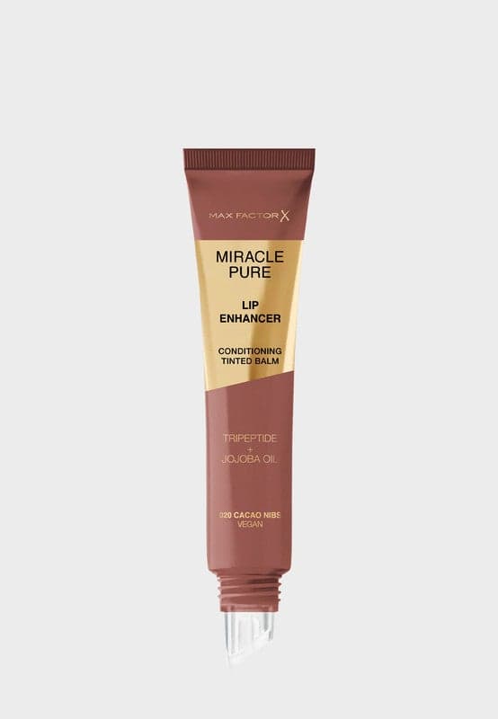 Max Factor Miracle Pure Lip Enhancer 020 Cacao Nibs Hydrating Balm - Image 1