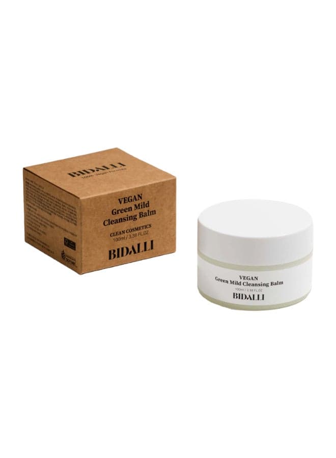 Vegan Green Mild Cleansing Balm - Gentle Pore Purifying - Image 1