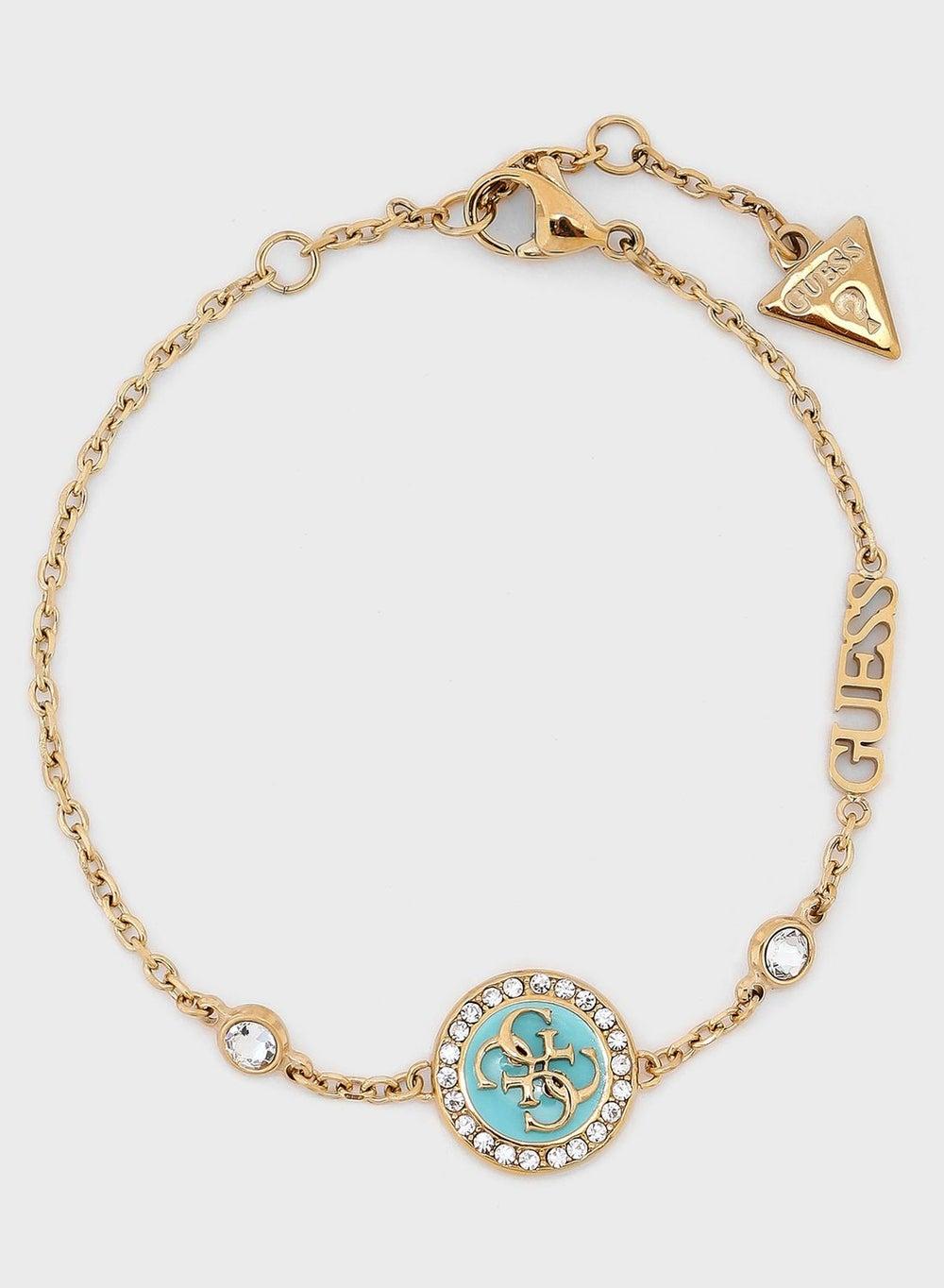 GUESS 4G Elegant Coin Charm Bracelet - Image 1