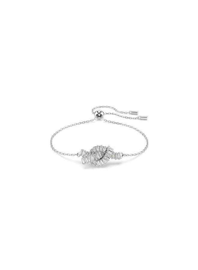 SWAROVSKI Matrix Ribbon-Inspired Hand Chain Bracelet - Image 1