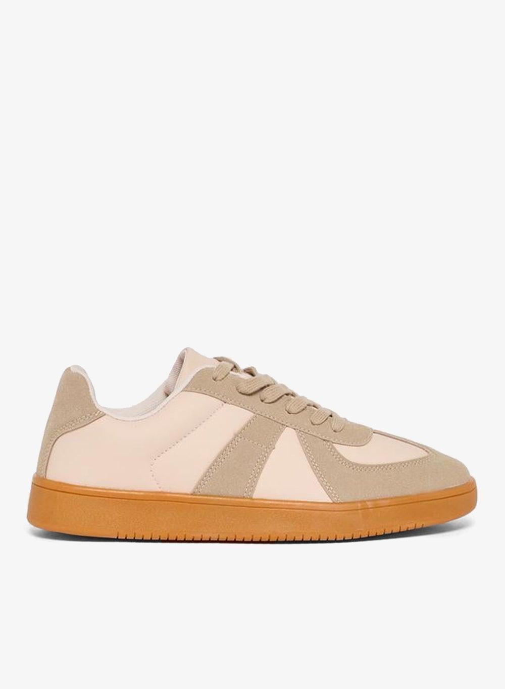 Styli Retro Sole 7011384902Beige - Classic Low-Top Sneakers - Image 1