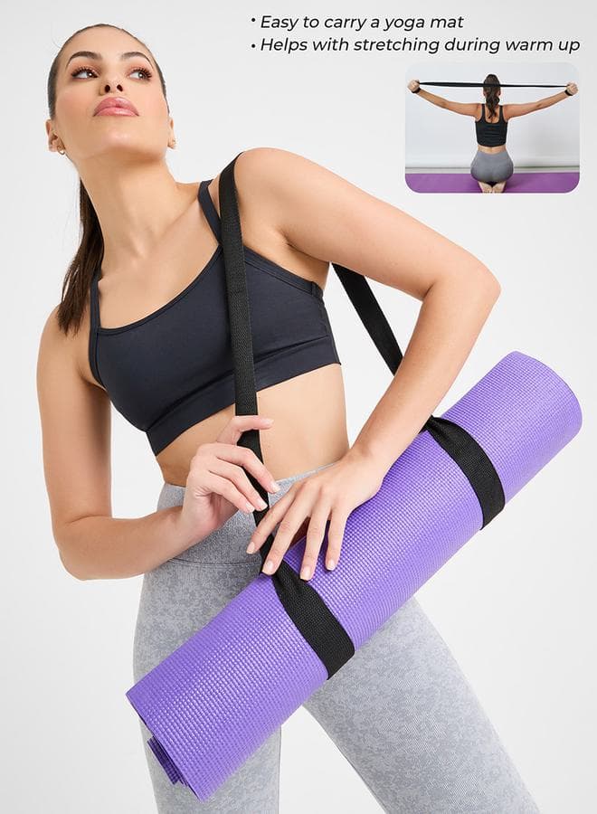 Styli Broad Yoga Mat Strap - Elegance & Utility Combined - Image 1