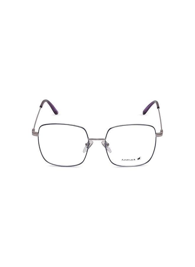 Fastrack Grey Bugeye Chic Rimmed Eyeglasses for Women - Image 1