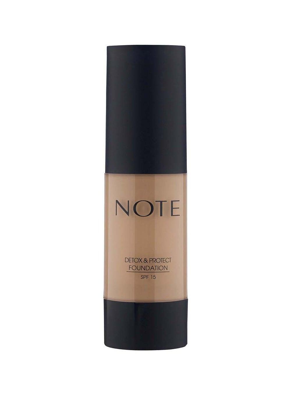 Note Detox & Protect SPF 15 Foundation - Honey Beige - Image 1