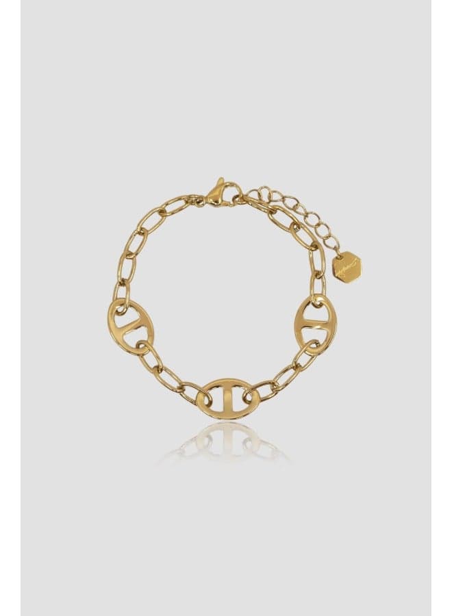 Lady Mauve GOLD ELYSSA Elegance Bracelet for Women - Image 1