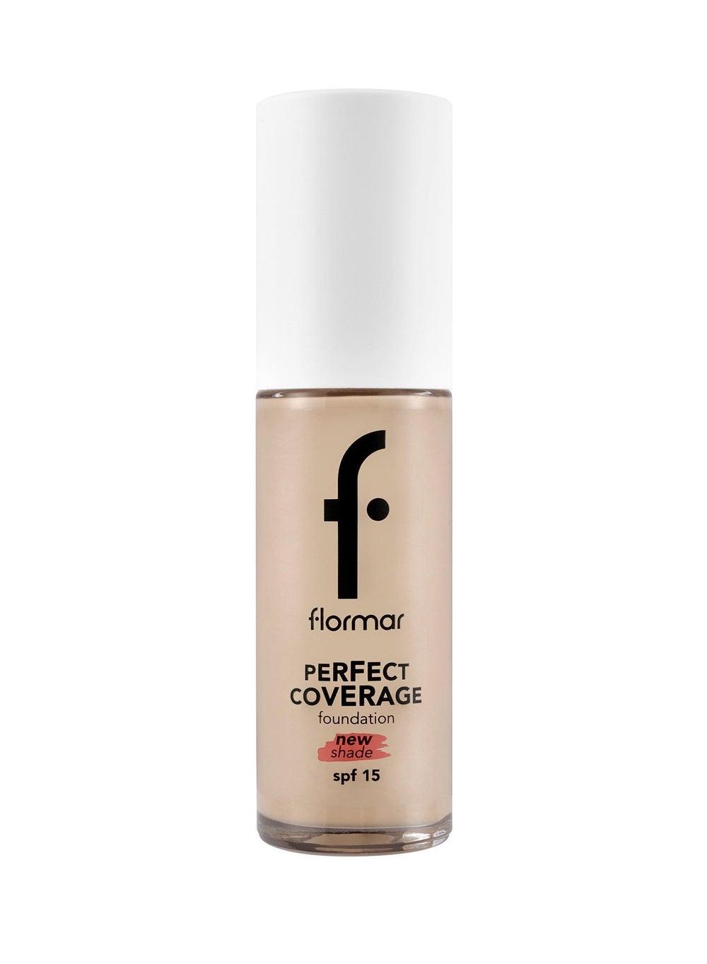 Flormar NP Perfect Coverage Fdt- 130 Light Beige - Image 1
