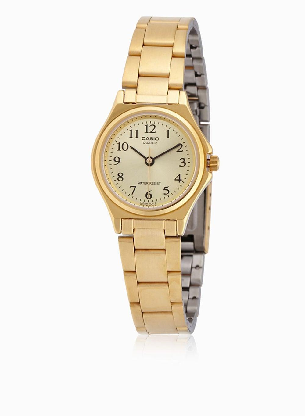 CASIO Elegant Gold Tone Women's Dress Watch - Image 1