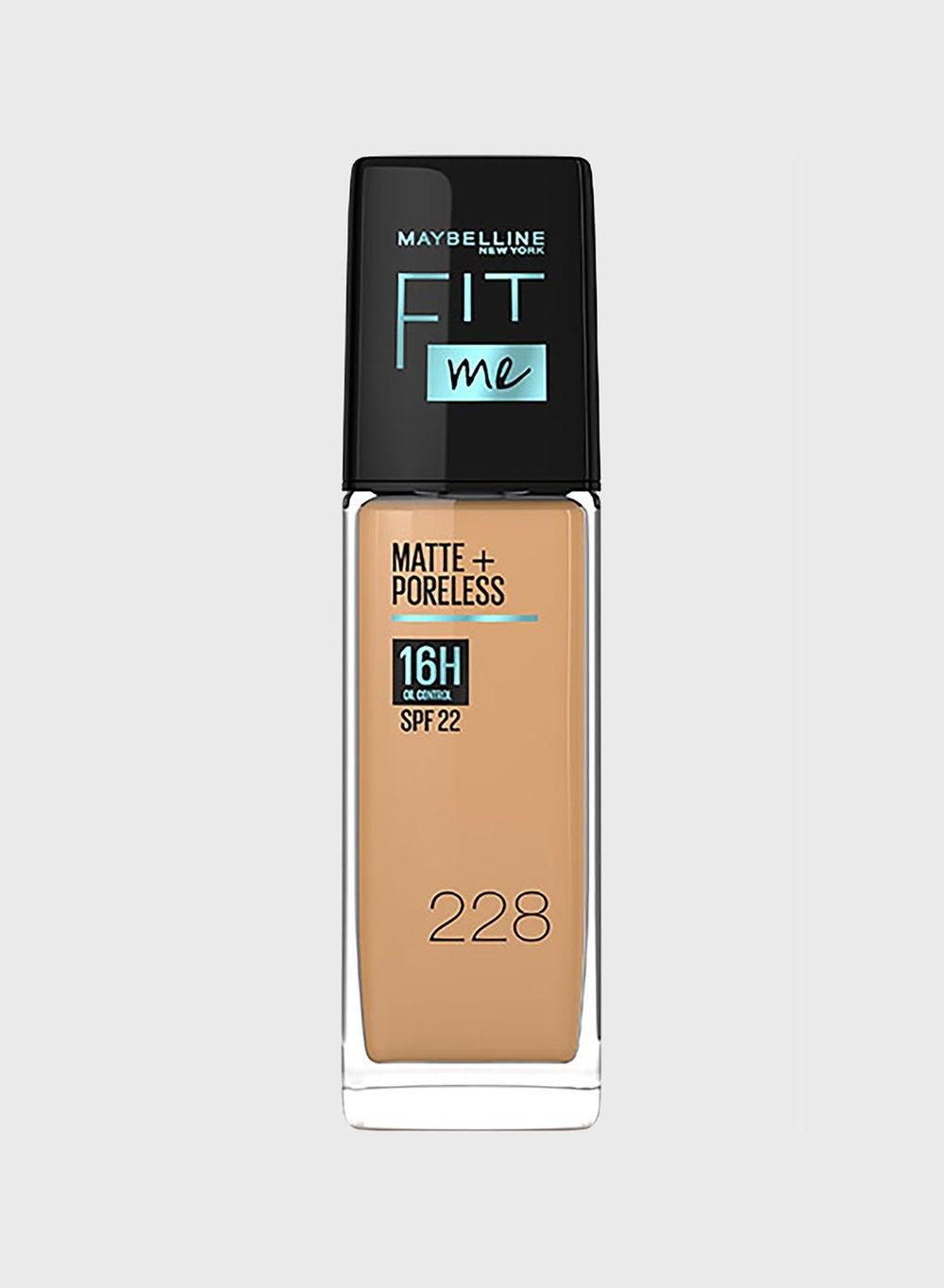 Maybelline Fit Me Matte Foundation with SPF 22 - 228 - Image 1