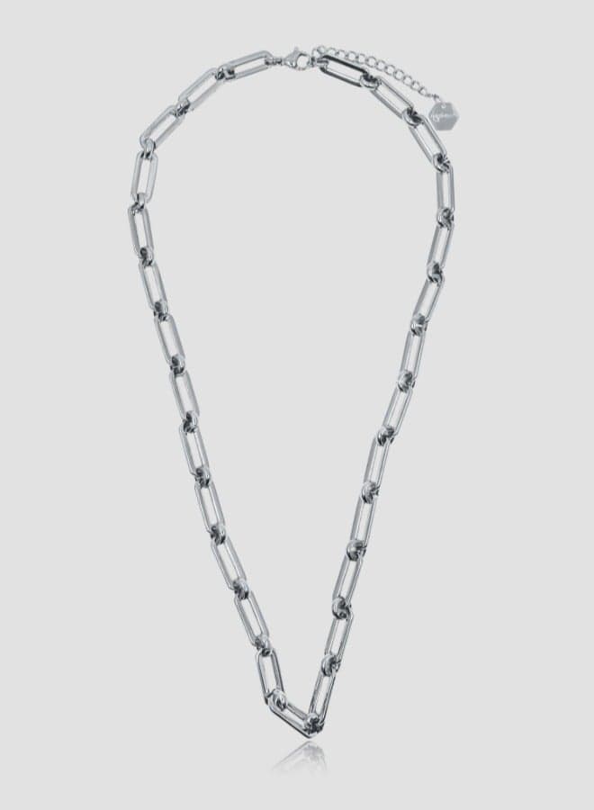 Lady Mauve SILVER EVA - Elegant Hypoallergenic Necklace - Image 1