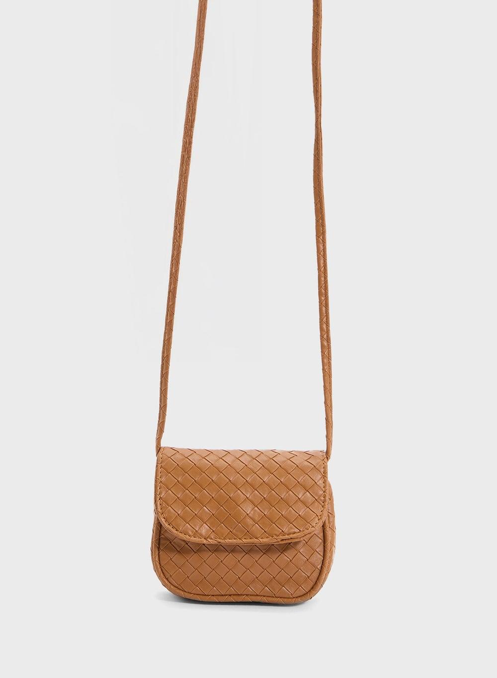 ELLA Woven Crossbody Bag - Elegance on the Go - Image 1
