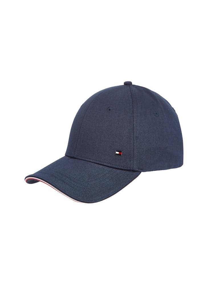TOMMY HILFIGER Corporate Curved Peak Cotton Cap - Image 1