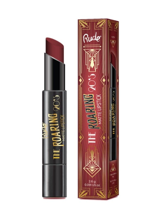 Roaring 20S Matte Lipstick - Jazzy: Luxe Matte Finish - Image 1