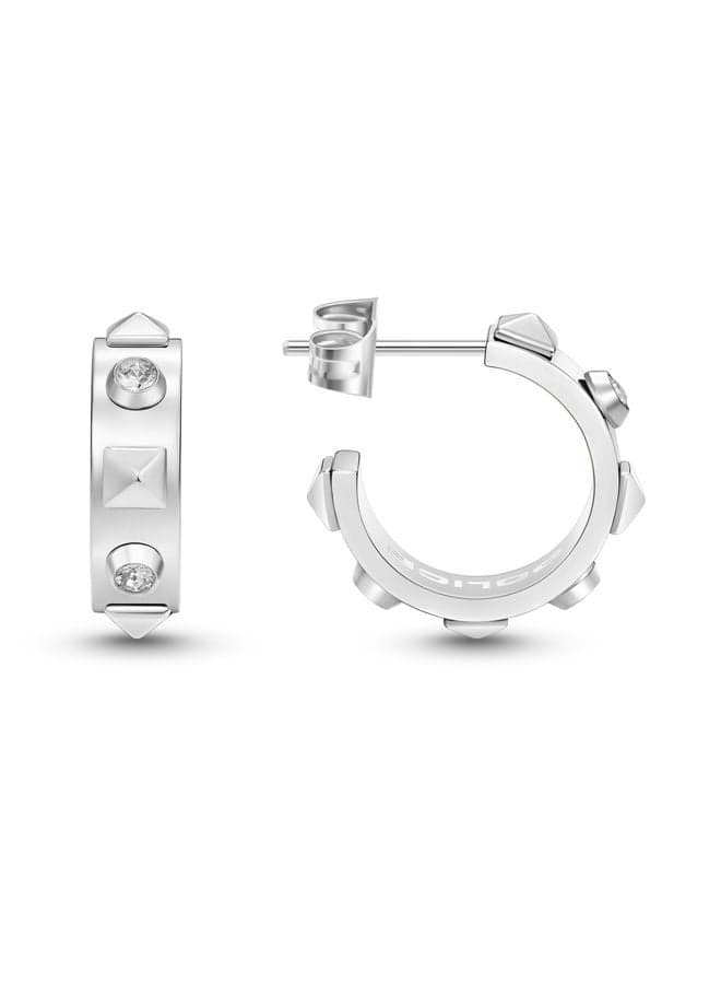 POLICE Fizzy Crystal-Studded Earrings PEJLE0001601 - Image 1