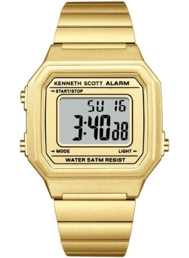 KENNETH SCOTT K25705-GBGC Elegant Digital Timepiece for Women - Image 1