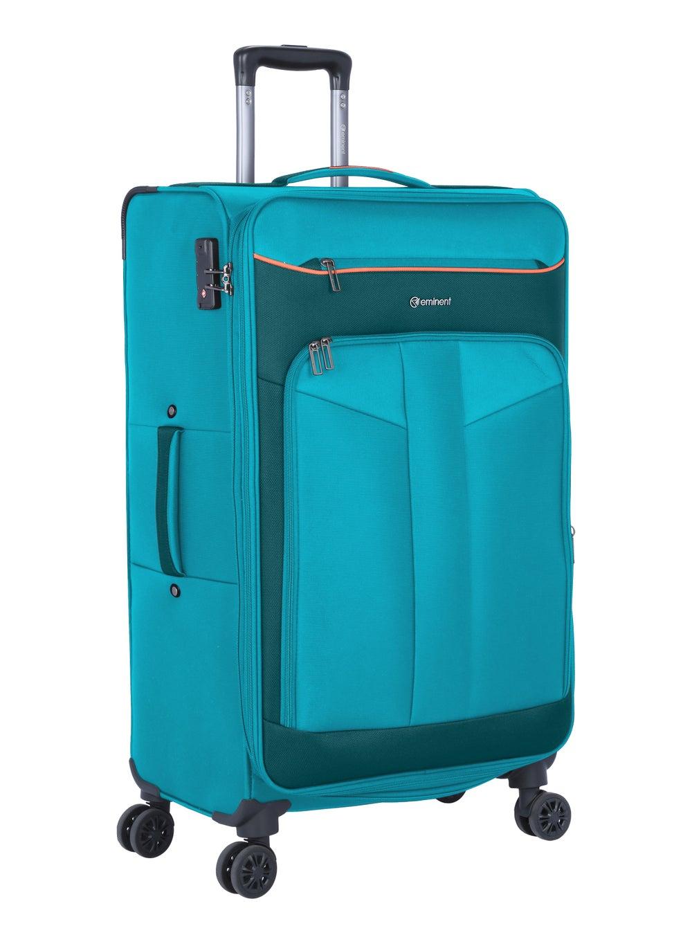 Eminent 24 Green Medium Soft Travel Trolley E788 with TSA Lock - Image 1