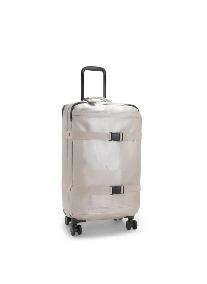 Kipling Spontaneous M Trolley in Metallic Glow - Image 1