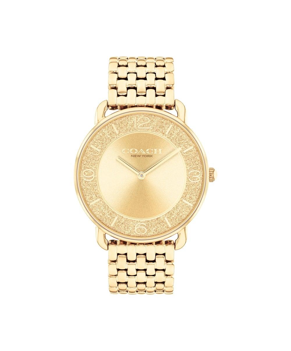 COACH ELLIOT Elegance - Women's Gold Tone Timepiece - Image 1
