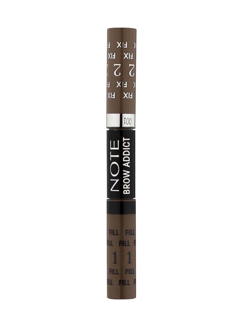 Note Brow Addict Tint & Shaping Gel 02 - Light Brown - Image 1