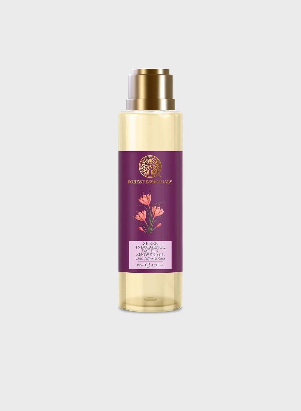 Sheer Indulgence Lime, Saffron & Oudh Bath Oil - 130 Ml - Image 1