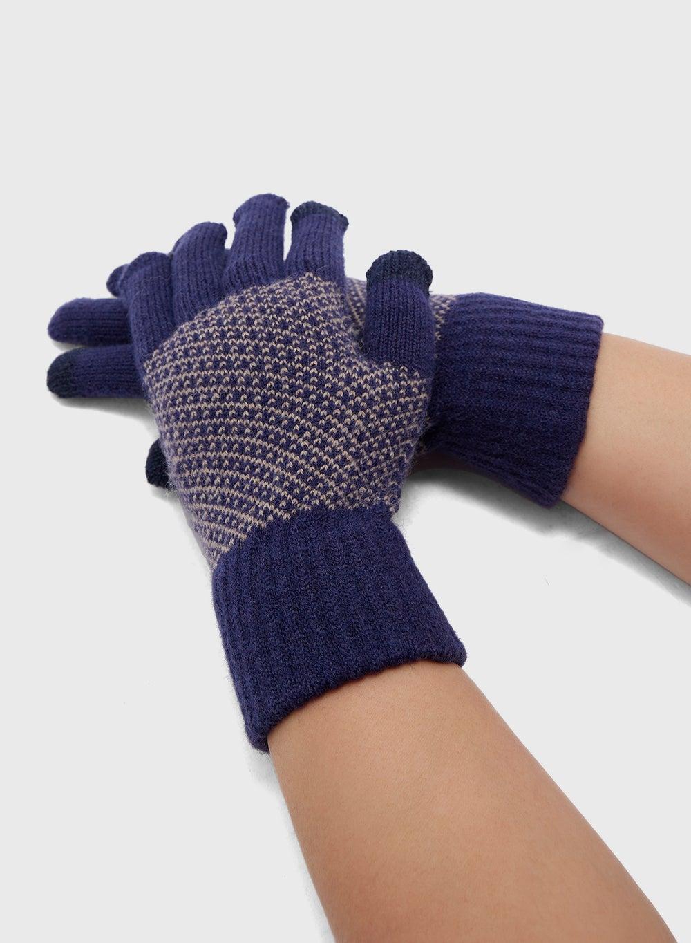 Robert Wood Luxury Knitted Gloves for Men - Image 1