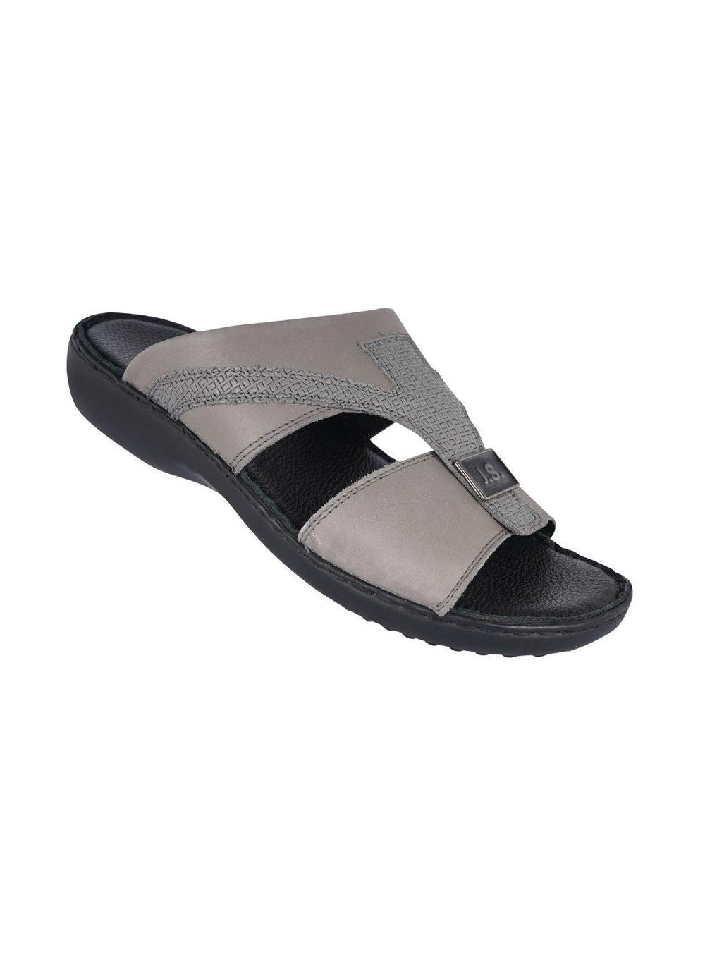 Josef Seibel 44184-AR756710 Luxurious Men's Grey Arabian Sandals - Image 1