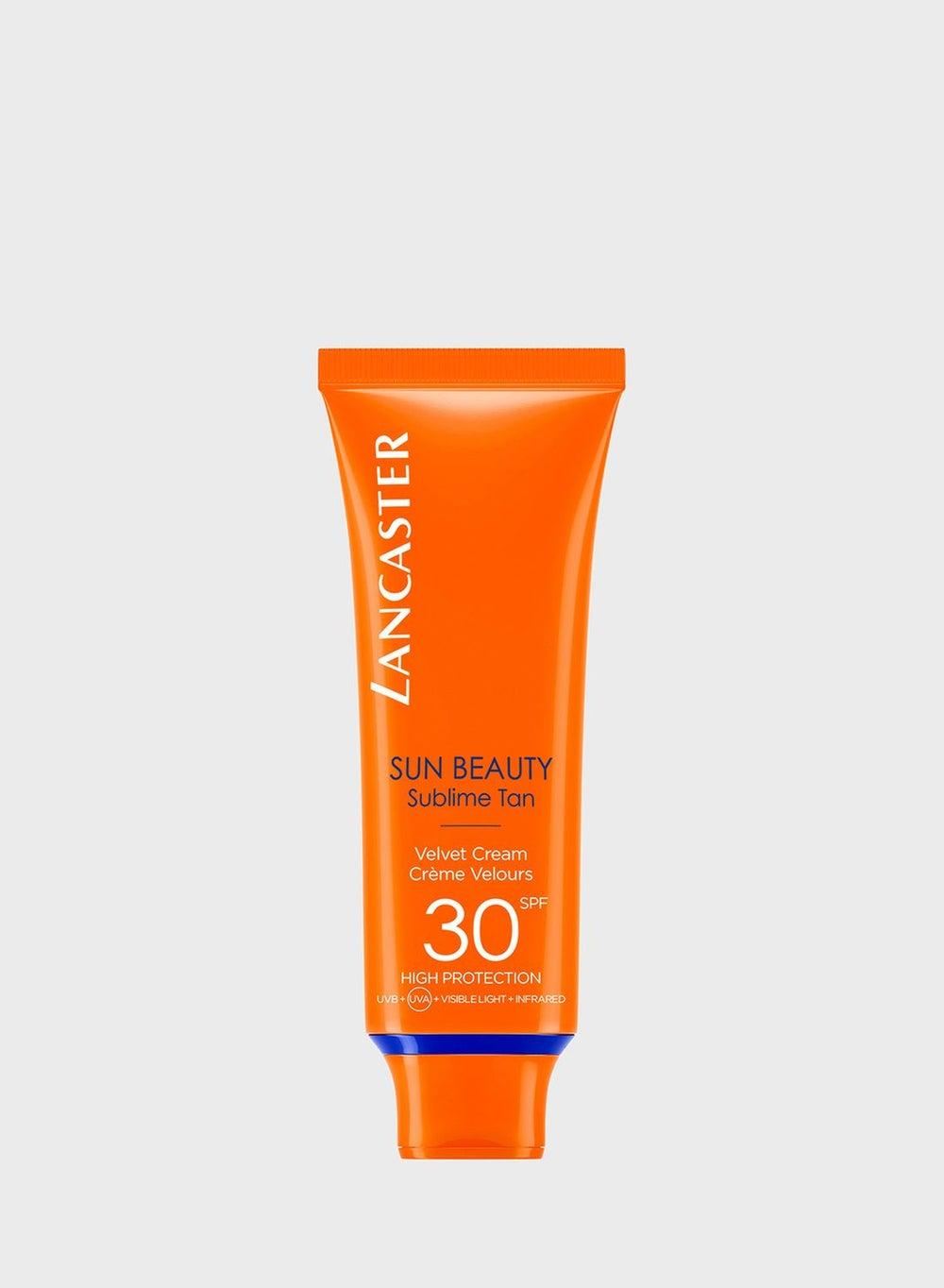 Lancaster Sun Beauty Velvet SPF30 Tan Enhancing Face Cream - Image 1