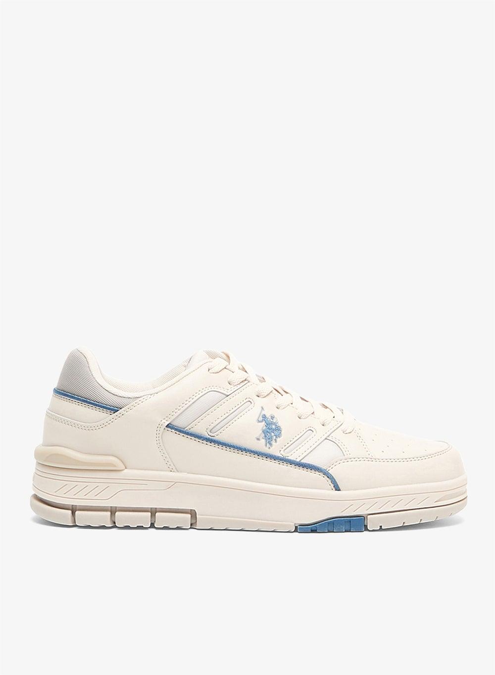 Okra Glb 4Pr Men's Low-Top Sneakers with Light Blue Accents - Image 1