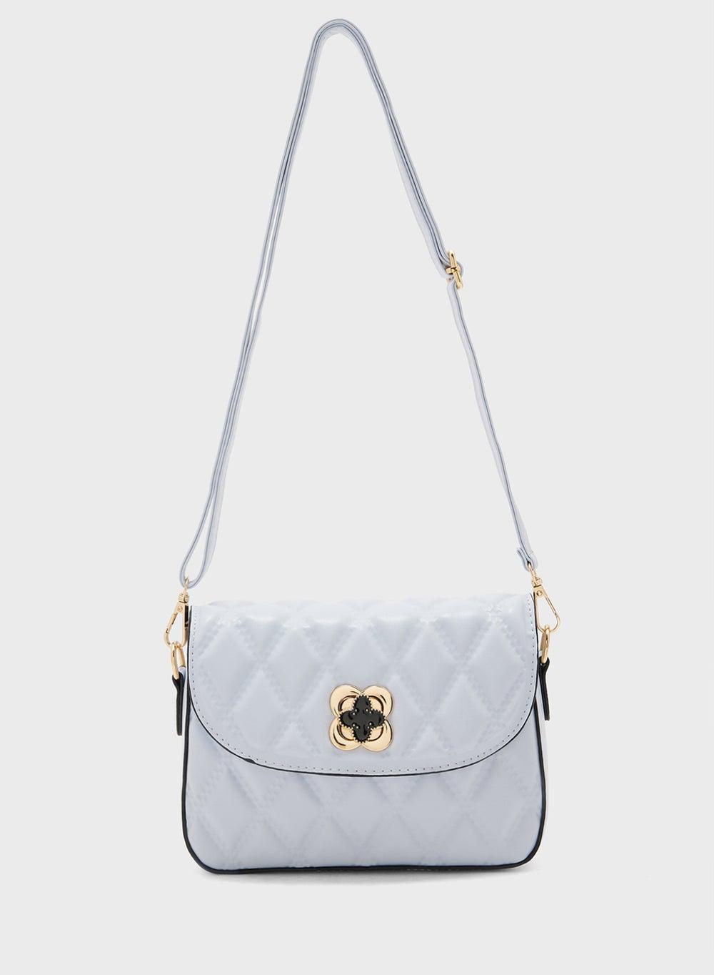 ELLA Elegance Quilted Crossbody Bag - Chic Companion - Image 1