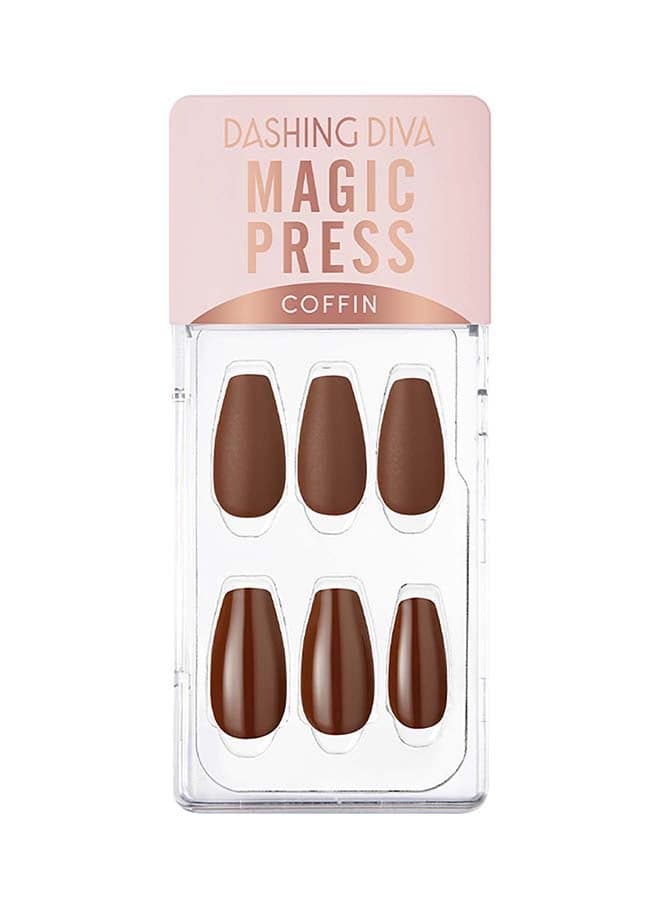 Chocolate Cashmere Magic Press - Quick Luxe Manicure - Image 1