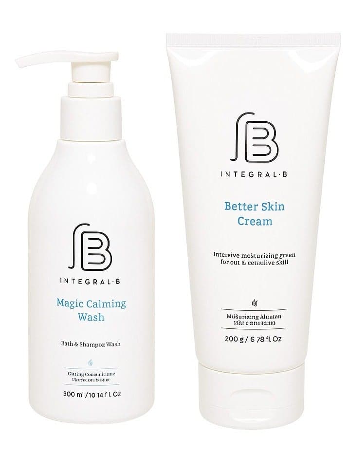 INTEGRAL B Magic Calming Wash & Better Skin Cream Kit - Image 1