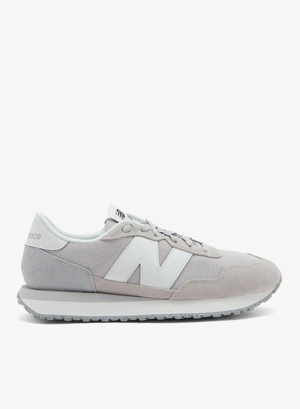 237 Heritage Revival Low-Top Sneakers in Athletic Grey - Image 1