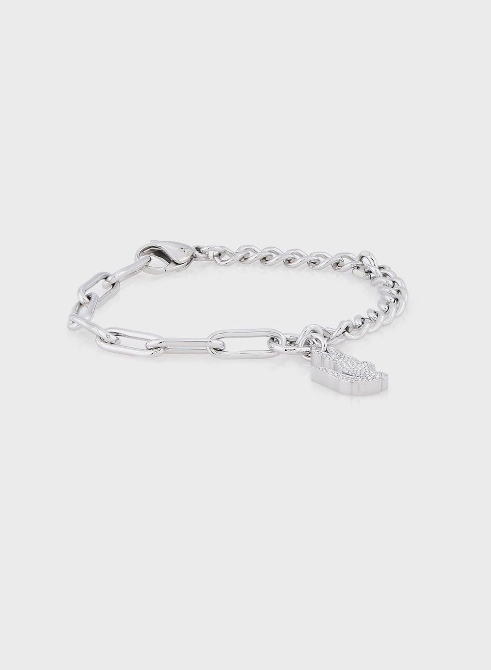 LACOSTE Elegance Crocodile Charm Bracelet for Women - Image 1