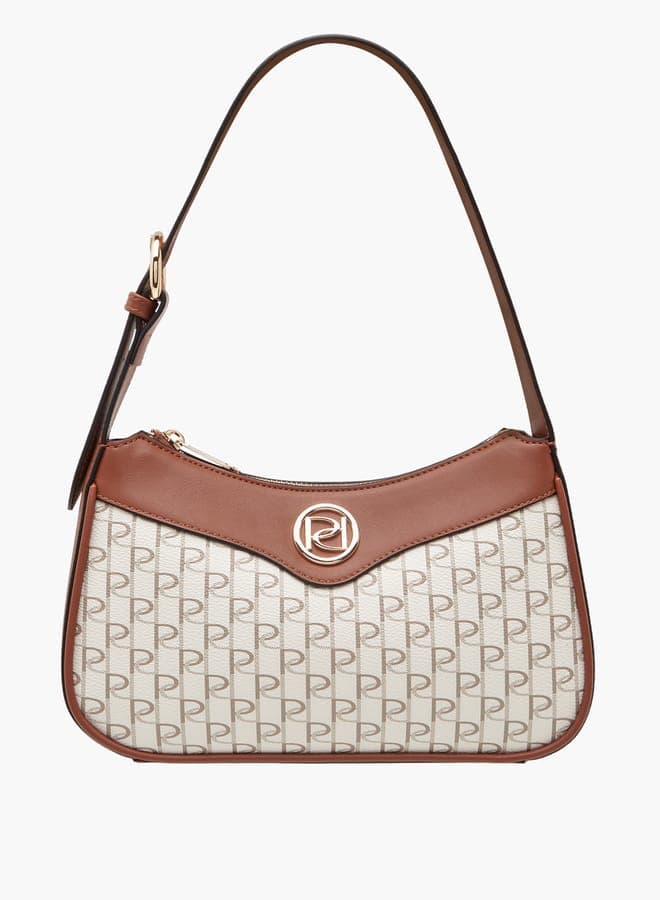 Paprika Women's Chic Monogram Shoulder Bag PR123 - Image 1