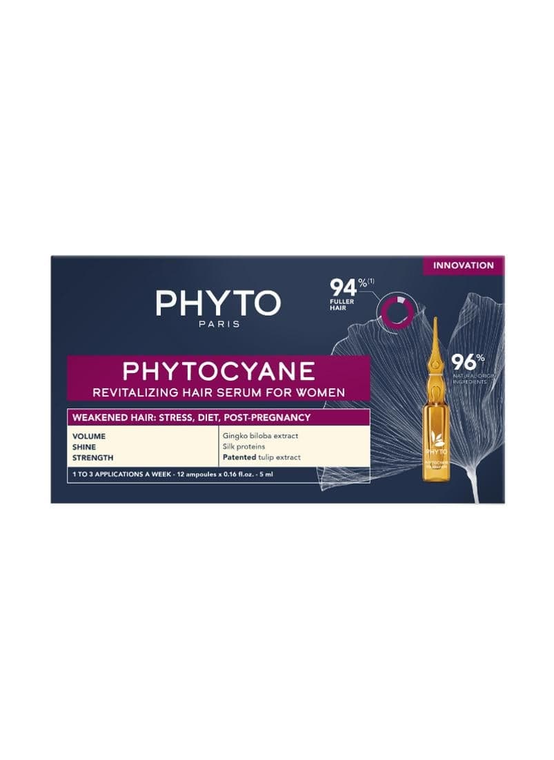 Phyto Cyane Hair Renewal Serum for Lush, Vibrant Locks - Image 1