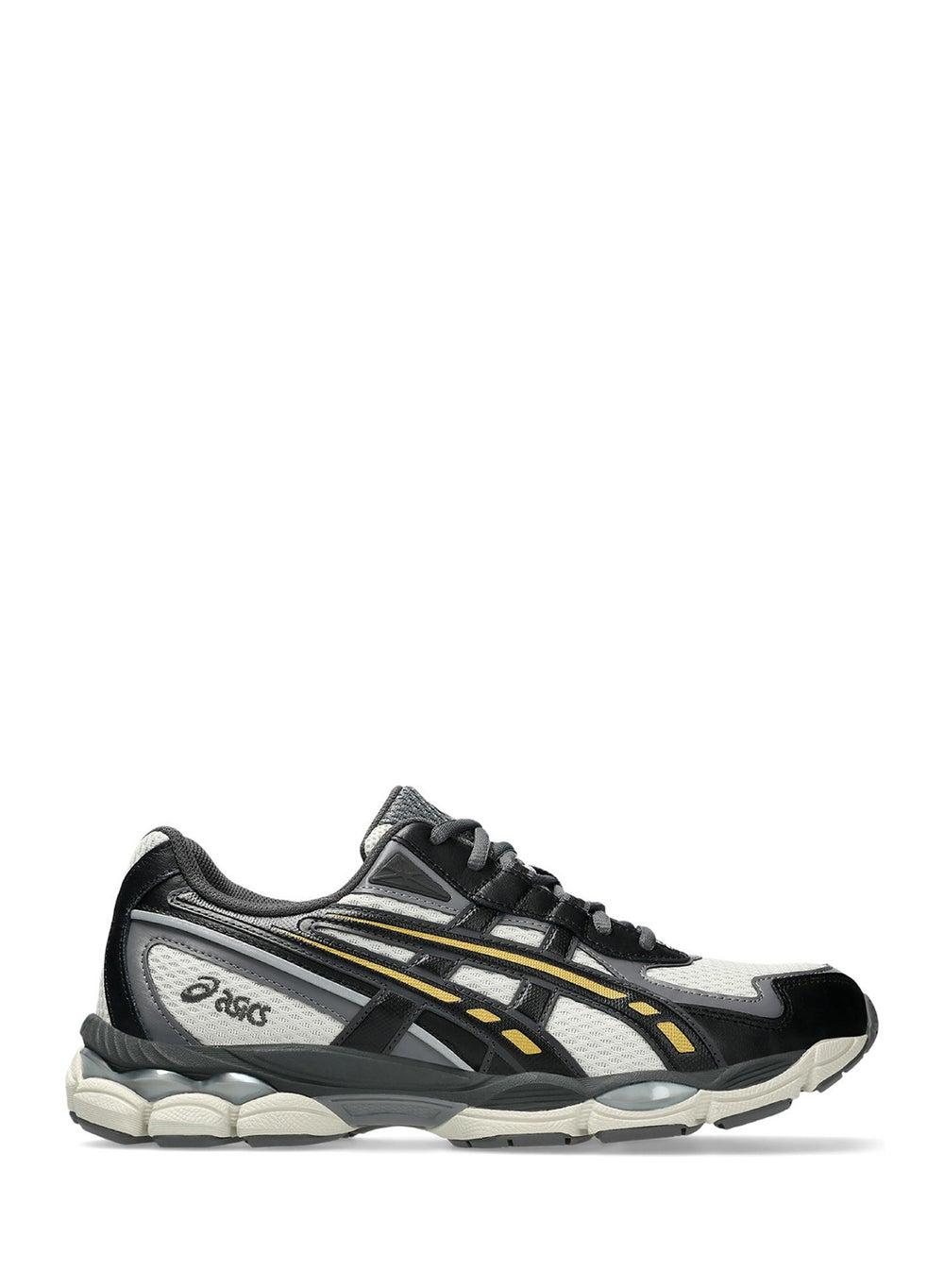 Gel-Nyc 2055: Unisex Low-Top Sneakers in Smoke Grey - Image 1