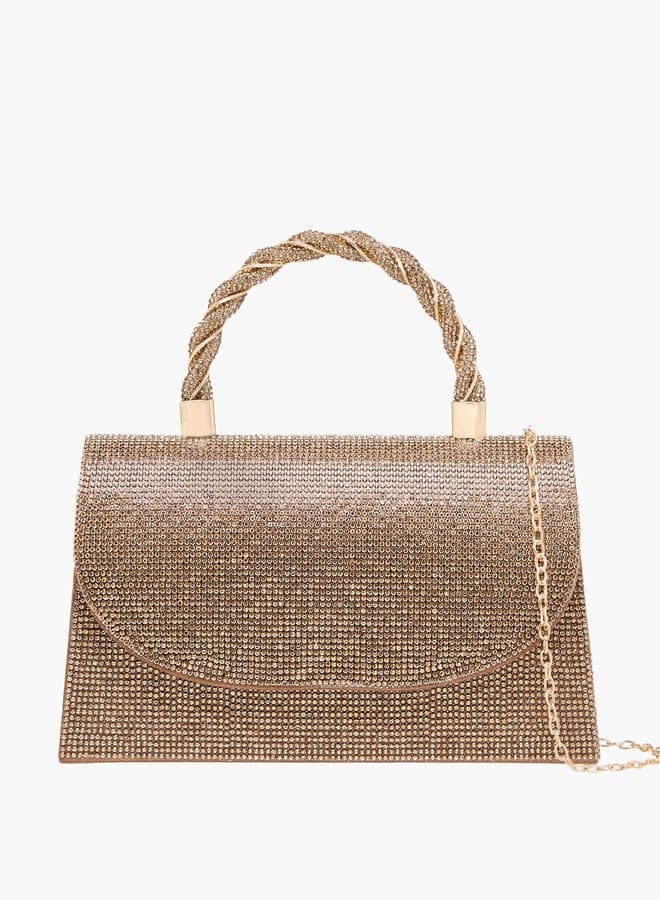 Flora Bella Studded Elegance Satchel – Feminine Chic - Image 1