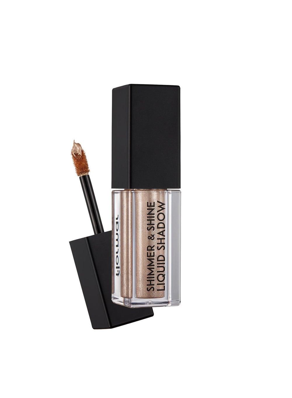 Flormar Shimmer & Shine 01 Cashmere Gold Liquid Eyeshadow - Image 1