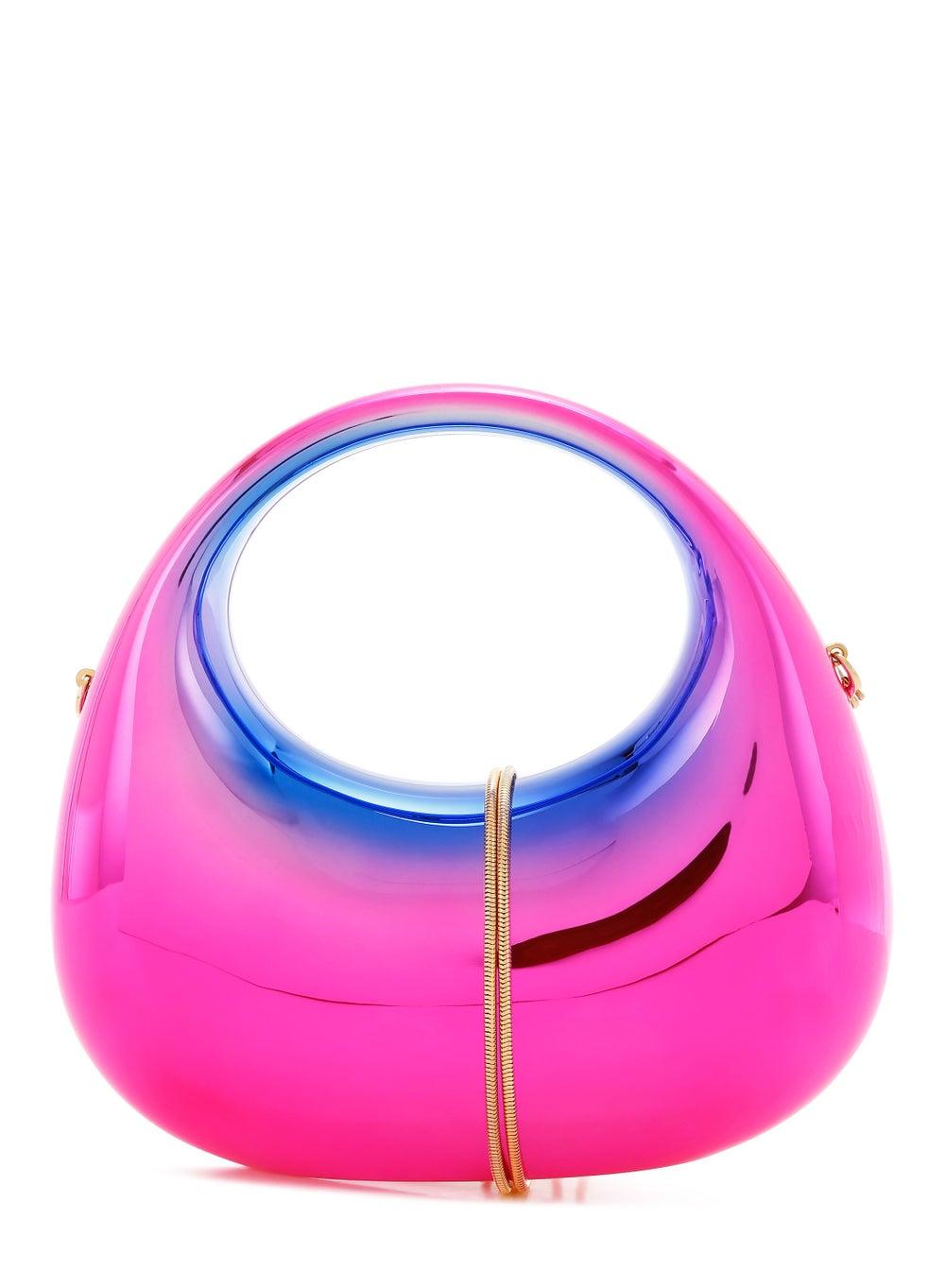 London Rag Metallic Crescent Mini Clutch - Multicolor Women's Edition - Image 1