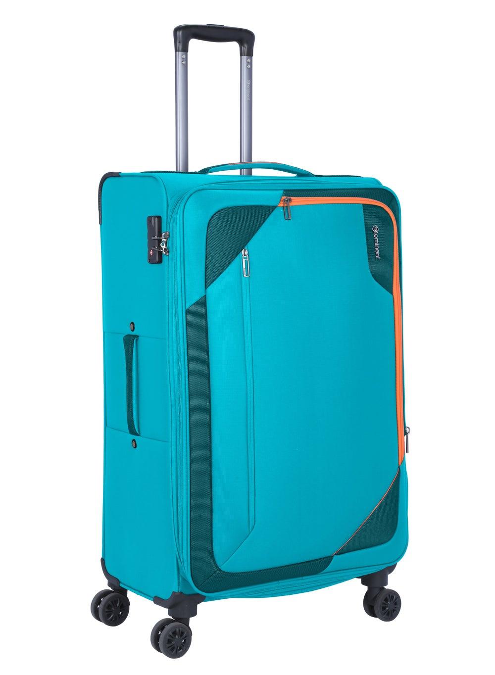 Eminent 28 Lightweight Expandable Spinner Travel Suitcase E765 Green - Image 1