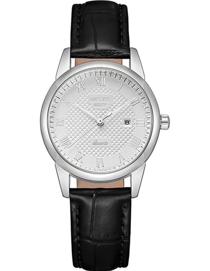 KENNETH SCOTT K23530-SLBW Elegant Leather Women's Watch - Image 1